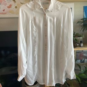 Urban Outfitters white button down blouse